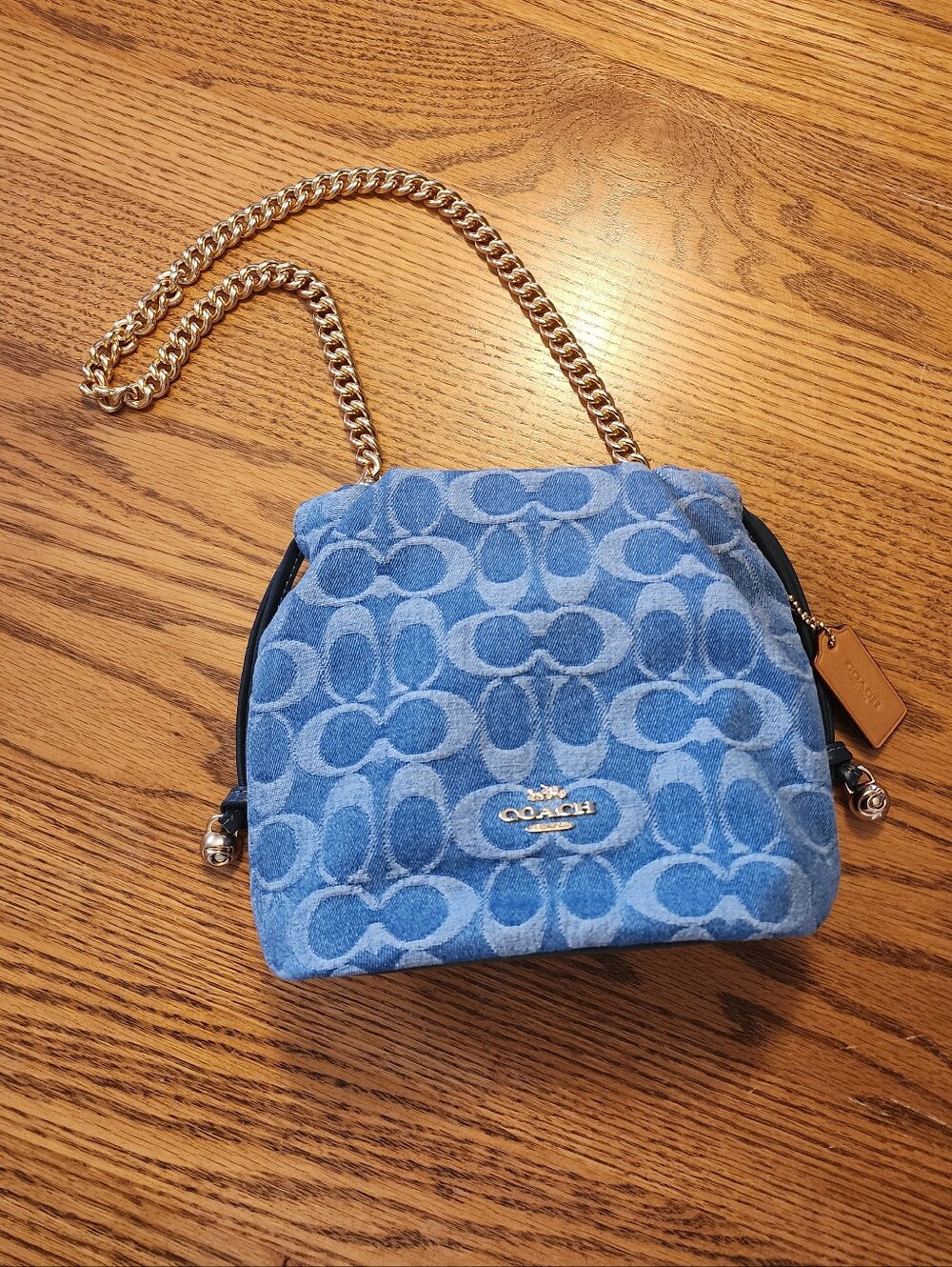 Coach Faye Mini Drawstring Bag